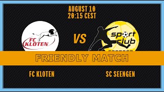 Friendly match FC Kloten  SC Seengen [upl. by Parnell]