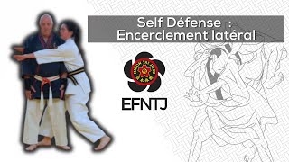 Nihon Taï Jitsu  Encerclement Latéral  EFNTJ [upl. by Adamina409]