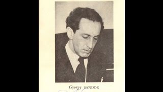 Great Unknown LisztRecordings 3 György Sándor plays BachLiszt Fantasy amp Fugue in G minor [upl. by Livvi]