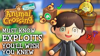 10 Exploits I WISH I Knew Sooner  Animal Crossing New Horizons [upl. by Lan806]