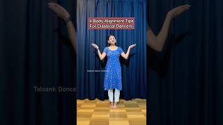 Body alignment tips for classical dancers Angashudhi for Bharatnatyam learn Bharatnatyam ytshort [upl. by Kanor663]