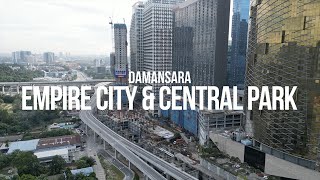 Progress of Damansara Central Park amp Empire City as at Dec 2022 [upl. by Buehler]