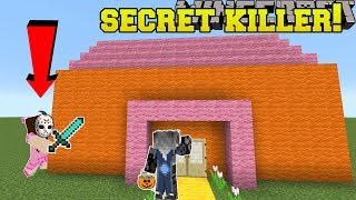 Minecraft FIND THE KILLER  Trick Or Treat Find The Button  Custom Map [upl. by Erleena]