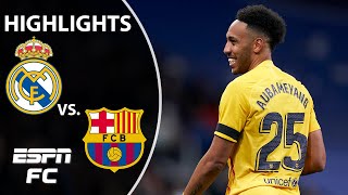 Barca thrash Real Madrid in 40 El Clasico win  LaLiga Highlights  ESPN FC [upl. by Stephie]