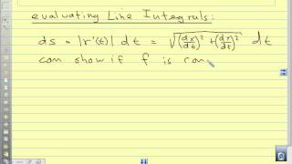 Calc III 152 Line integrals of scalar functionsavi [upl. by Engelhart26]