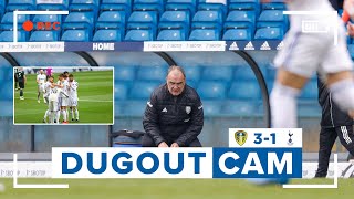 Bielsa ball at its best  Dugout Cam  Leeds United 31 Tottenham Hotspur [upl. by Beth]