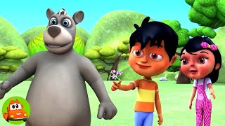 Kalu Madari Aaya कालू मदारी आया Hindi Poem for Kids and Cartoon Videos [upl. by Asik]