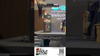 Welcome Address by Mr Anit Mehrotra at the 11th Edition Golf amp Turf Summit India 2024 [upl. by Inele]