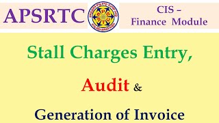 Process of Stall Charges Entry by PD Approve  Reject by AD amp Generation of Stall Invoice by PD [upl. by Hilary]