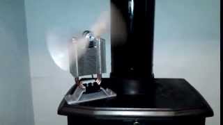 Home made diy eco fan thermoelectric peltier power [upl. by Enelav887]