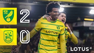 HIGHLIGHTS  Norwich City 20 Huddersfield Town [upl. by Essej]