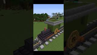 Create Train Mod In Minecraft  Create Mod Train shorts minecraftmod mods [upl. by Gesner851]