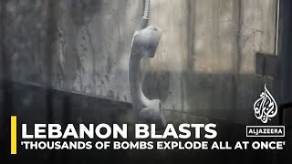 ‘It was chaotic I was among thousands of gas bombs exploding all at once  Witness [upl. by Krause]