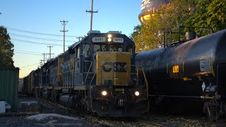 CSX L042 chase from Stony Creek Branch to Lansdale [upl. by Moynahan]