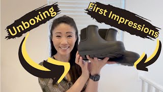 UGG Droplet Boots for Women UNBOXING and FIRST IMPRESSIONS REVIEW [upl. by Alegre]