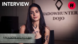 Shadowhunters  Thanksgiving 2017 Interview What Emeraude Toubia Is Thankful For  Freeform [upl. by Zweig]