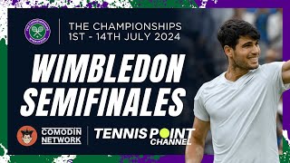 Wimbledon  Pronósticos Semifinales 2024  TENNIS POINT CHANNEL [upl. by Roxi]