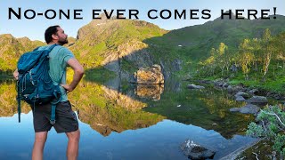 A secret paradise lake in Arctic Norway [upl. by Danae587]