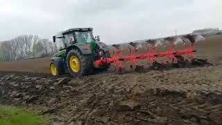 John Deere ploughing [upl. by Hutchings]