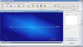 MSC Nastran Patran Tutorial  Direct Nonlinear Transient Stress Wave Propagation with 1D Elements [upl. by Rodablas364]