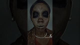 Halloween look 31 Norma bates 1960 31daysofhalloween makeup transition psychose facepaint [upl. by Patterman]