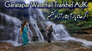 The Garatapar Waterfall from Above  Drone View  Trarkhel Azad Kashmir [upl. by Trammel]