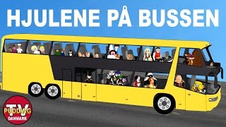 Hjulene på bussen  Danske Børnesange [upl. by Peh]