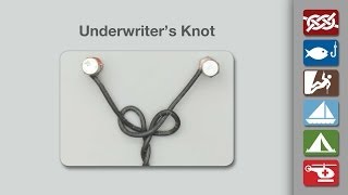 Underwriters Knot  How to Tie an Underwriters Knot [upl. by Anihcak]