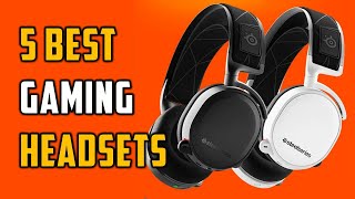 ✅The 5 Best Gaming Headsets  Top 5 Best Gaming Headsets Review [upl. by Nylorac]