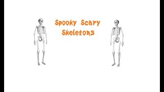 Spooky Scary Skeletons Andrew GoldLyricsText  Robin Michels [upl. by Aissej716]