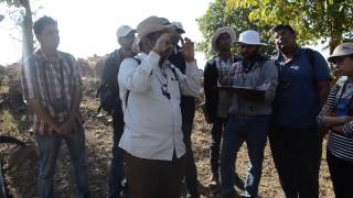 Geological Field demonstration by Prof T K Biswal Part 79 Contact Mapping [upl. by Iaoh]