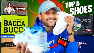 TOP 5 Best Shoes Under ₹1000 🔥 Best Sneakers Under ₹2000 Redtape Campus Amazon Haul  ONE CHANCE [upl. by Storer]