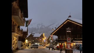 LES DIABLERETS SNOW VILLAGE  SWITZERLAND 🇨🇭 [upl. by Lehsreh]