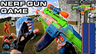 NERF GUN GAME 220  Nerf First Person Shooter [upl. by Relyhcs487]