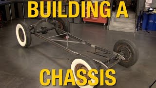 How To Fabricate A Chassis  Building a Model A Hot Rod with Eastwood [upl. by Dnalevets261]