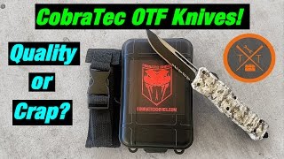 Cobratec Knives A Poor Mans Microtech OTF [upl. by Nylorahs]