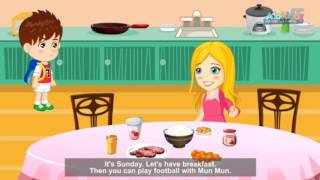 Hello Felix  Conversation Unit 24 Days of the week  Learning english for kids [upl. by Thynne518]