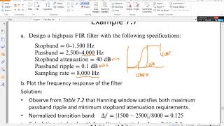 DSP  Chapter 7  Practical Design of FIR Filters [upl. by Auhsaj]