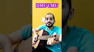 Yaaron Dosti Badi Hi Haseen Hai  Guitar Lesson  shorts music ramanujmishra guitar [upl. by Annhej]