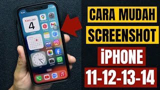 Cara Screenshot Layar iPhone 11 12 13 [upl. by Bolten]