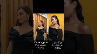 Miss Mizoram 20202024🖤🖤 whos ur fav mizo missmizoram mizotrends mizoram trending [upl. by Ailev]