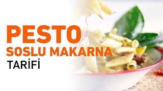 Pesto Soslu Makarna Tarifi  Petso Soslu Makarna Nasıl Yapılır [upl. by Groark393]