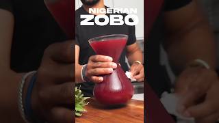 Nigerian Zobo 🇳🇬🍊🍍🌺 recipe easyrecipe healthybeverages shorts [upl. by Ahseetal]