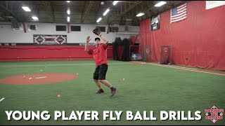 3 great drills for teaching kids how to catch fly balls  Youth baseball fielding drills [upl. by Malina857]