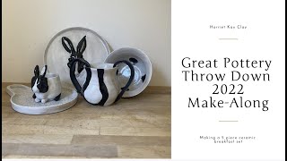 Make Along with The Great Pottery Throw Down Episode 1 2022 [upl. by Ribaj]