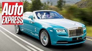 New RollsRoyce Dawn review the most luxurious convertible ever [upl. by Adnohsor]