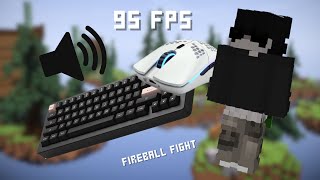 MINECRAFT FIREBALL FIGHT  Clean ASMR  90 FPS [upl. by Kress]