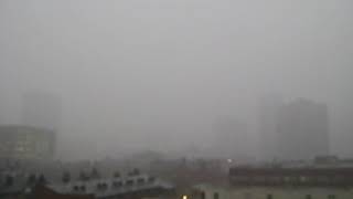 Tornado Sirens in Downtown Chicago Original Video Recording [upl. by Scribner]