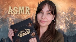 ASMR World of Warcraft Shadowlands Art Book [upl. by Loss]