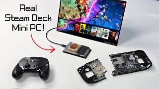 A Steam Deck Mini PC Using Real Hardware [upl. by Kcerb]